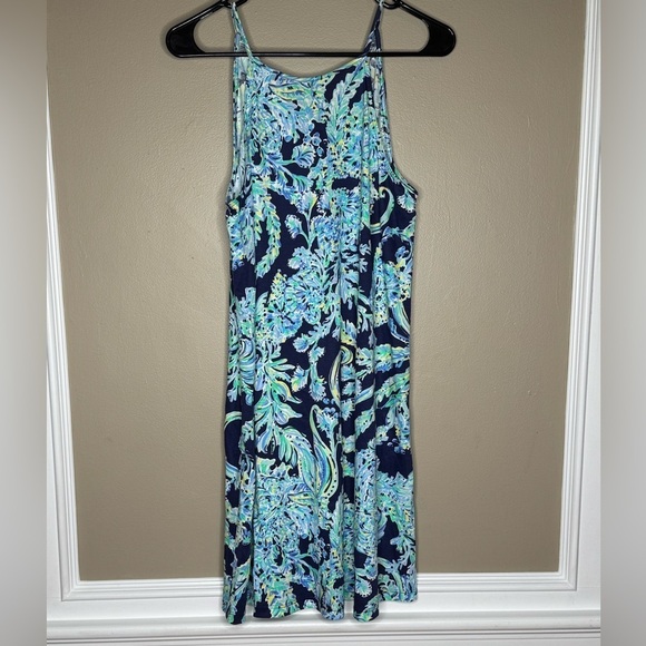 Lilly Pulitzer Margo Swing Dress High Tide Navy - Picture 3 of 7